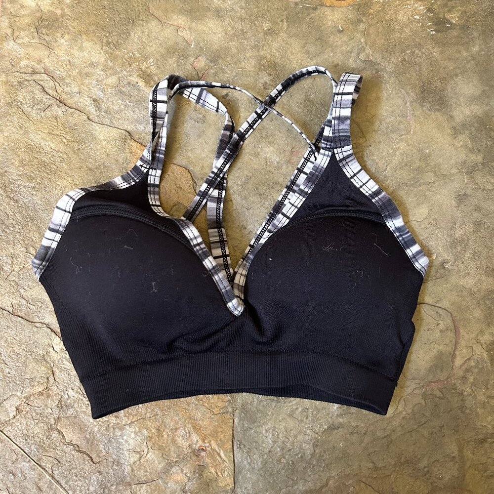 Black Sports Bra
